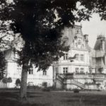 Pałac w Guzowie od ogrodu, lata 30. XX w.