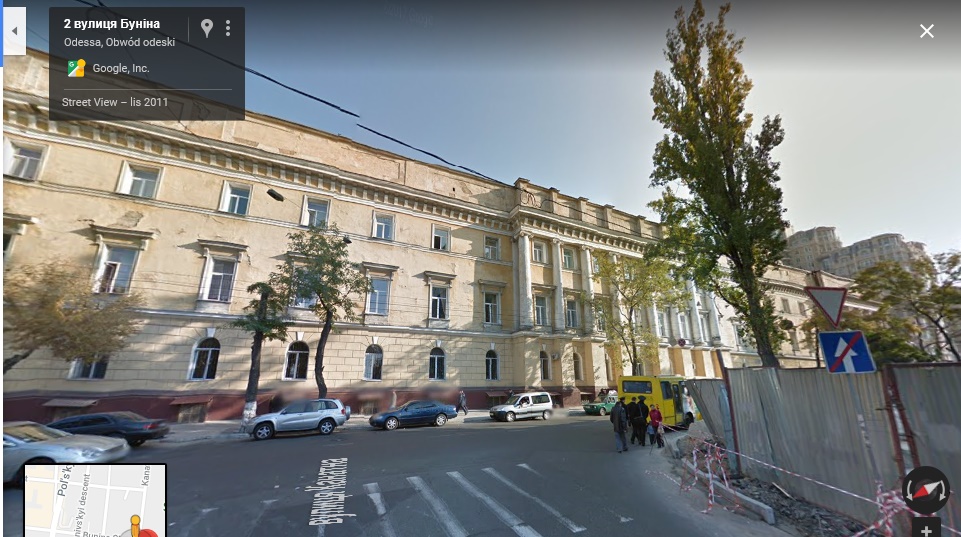 Ulica Sobanskiego w Odessie 7 Google_Maps